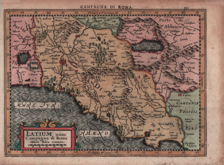 Latium, nunc Campagna di Roma