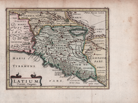 Latium, Vestini, Campani