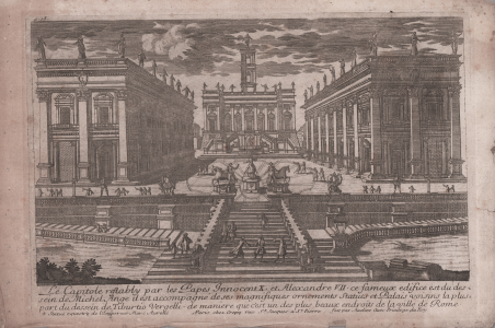 Le Capitole restably par le Papes Innocent X et Alexandre …