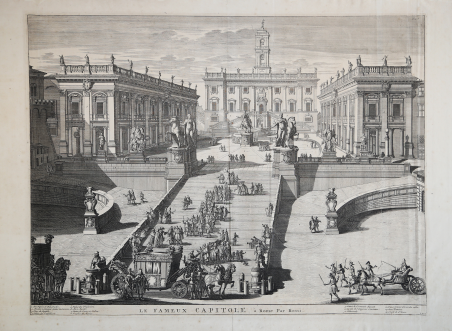 Le fameux Capitole a Roma par Rossi