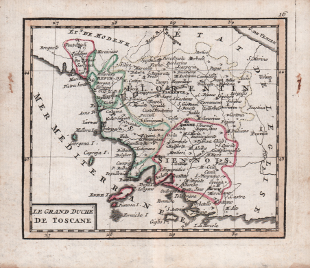 Le Grand Duché de Toscane