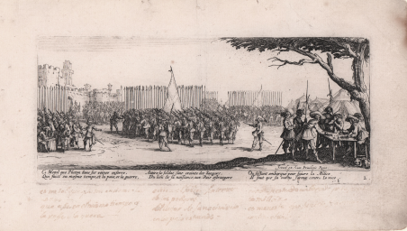 Le Grandi Miserie della Guerra - Arruolamento delle truppe