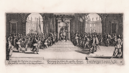 Le Grandi Miserie della Guerra - La distribuzione delle ricompense