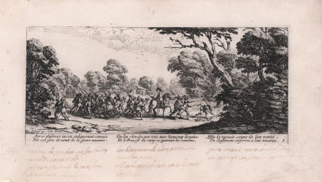 Le Grandi Miserie della Guerra - Scoperta dei banditi