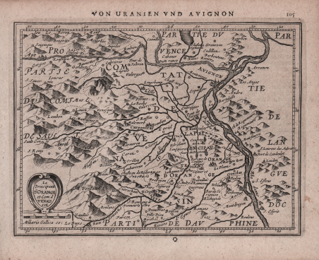 Le Principaute d'Orange et Come d Venaissin