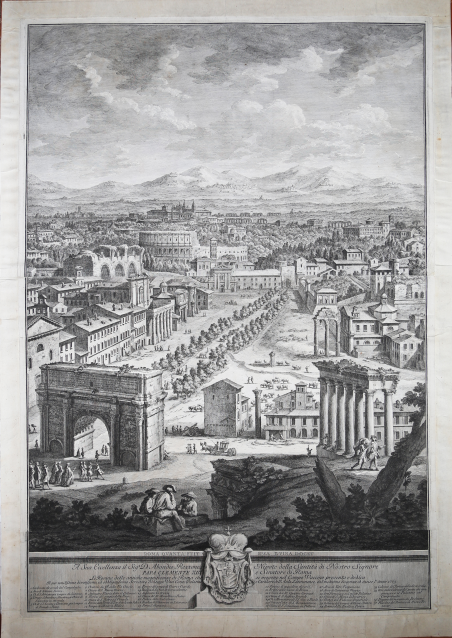 Le rovine delle antiche magnificenze di Roma che si veggono …