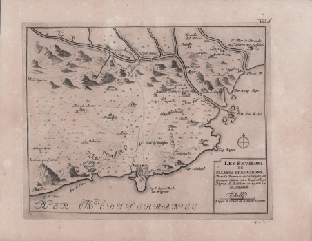 Les Environs de Palamos et de Girone, dans la Province …