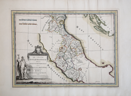Lo Stato Ecclesiastico delineato sulle ultime osservazioni e diviso nelle …