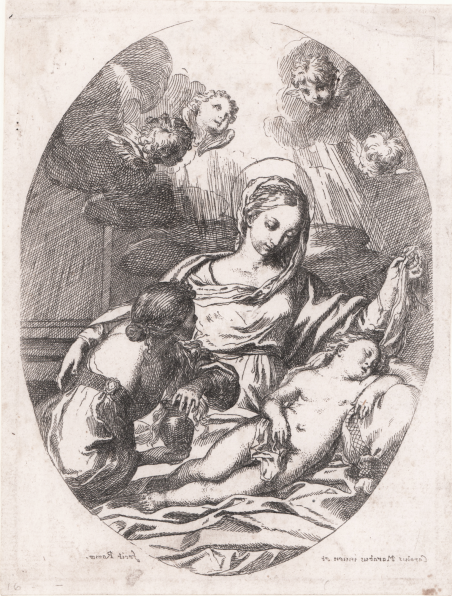 Madonna con Bambino che dorme