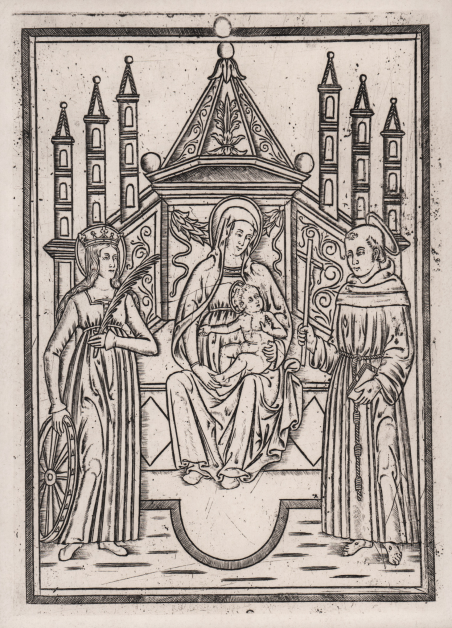 Madonna con Bambino, San Francesco d'Assisi e Santa Caterina da …