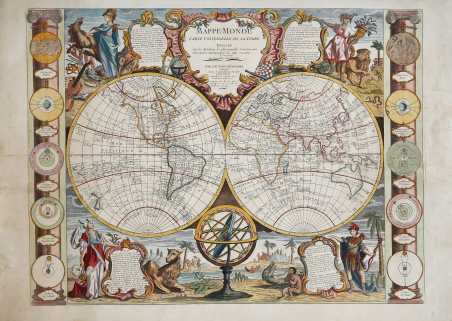 Mappe-Monde Carte Universelle de la Terre.