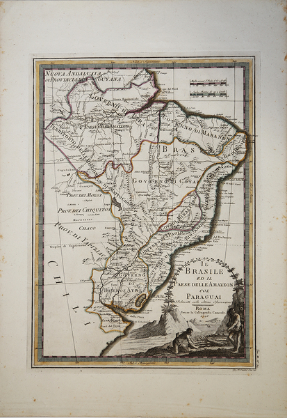 Il Brasile ed il Paese delle Amazzoni col Paraguai