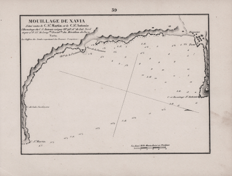Mouillage de Xavia situé entre le C. St. Martin et …