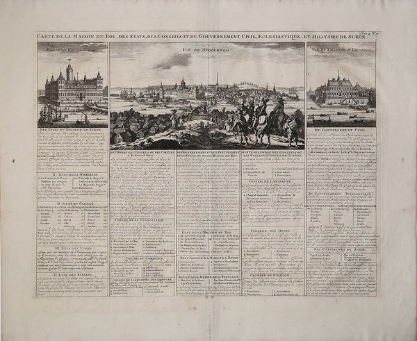 Carte de la Maison du Roy, des Etats, des Conseils …