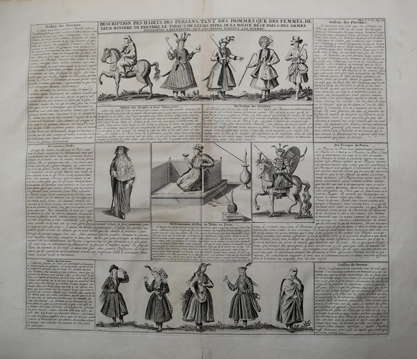 Description des Habits des Persans, tant des Hommes que des …