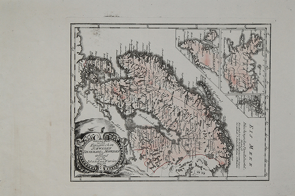 General Karte von den Konigreichen Schweden Daenemark u Norwegen mit …