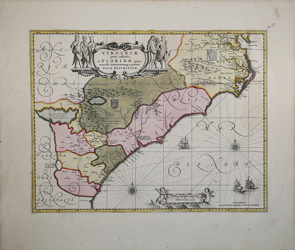 Virginiae partis australis et Floridae….