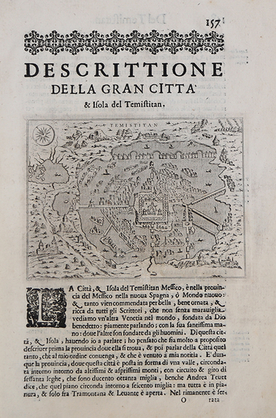 Descrittione della Gran Città & Isola del Temistitan