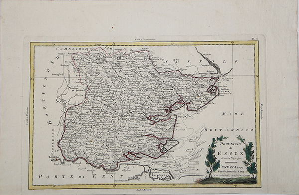 Provincia di Essex di nuova proiezione