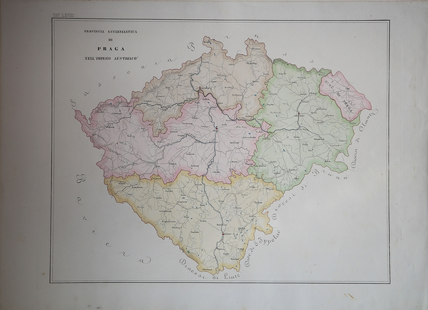 Provincia Ecclesiastica di Praga nell'impero Austriaco