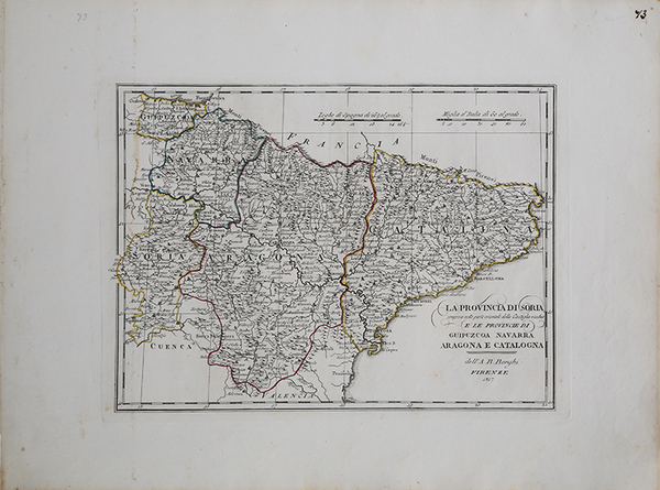 La Provincia di Soria… e le Provincie di Giupuzcoa Navarra …