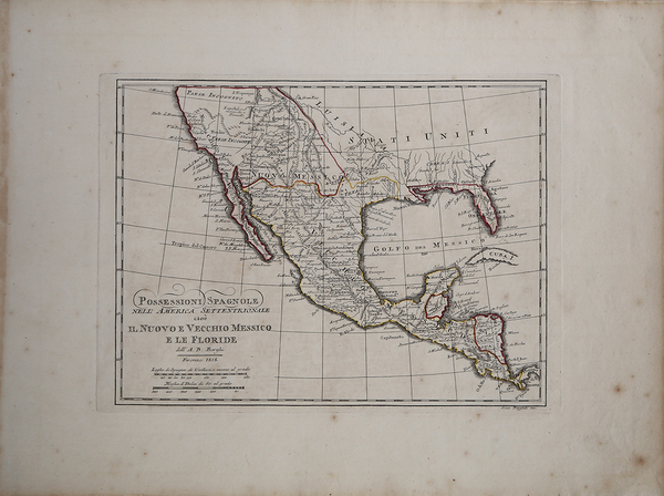 Possessioni Spagnole nell'America Settentrionale cioè Il Nuovo e Vecchio Messico …