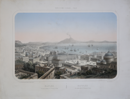 Naples Vue prise au-dessus de St- FranÃ§ois de Paule / …