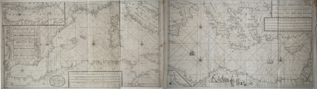 Nieuwe Paskaart van ‘t Eerste Gedeelte der Middelansche-Zee tusschen ‘t …
