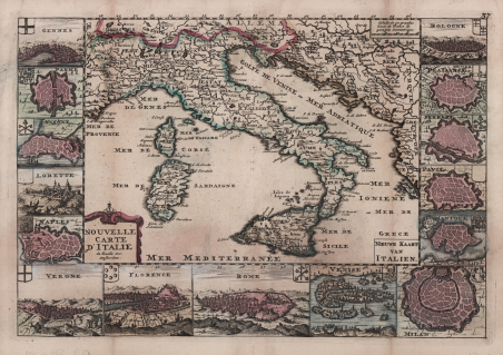 Nouvelle Carte d'Italie