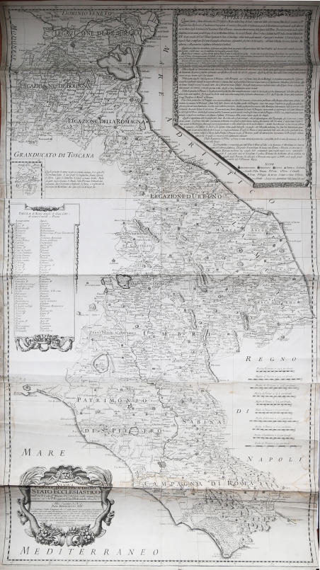 Nuova Carta Geografica dello Stato Ecclesiastico