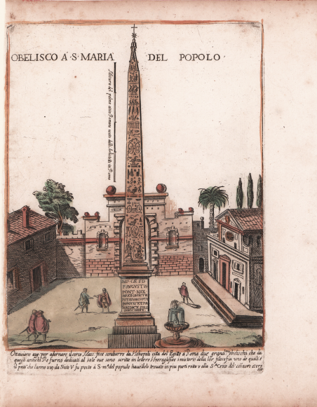 Obelisco a S. Maria del Popolo