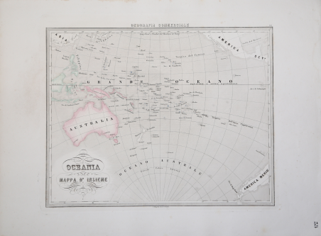 Oceania Mappa d'Insieme