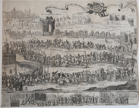 Ordine della cavalcata del possesso in S Gio Laterano dal …