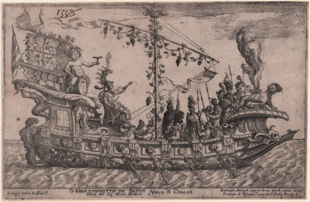 Orfeo Condotto da Bacco/Barca del. Sig. Nicolo Berardi