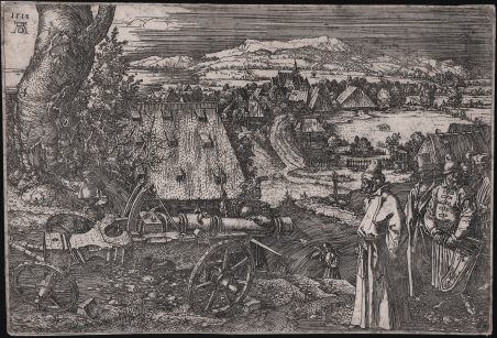 Paesaggio con soldati e cannone (Il Grande Cannone)