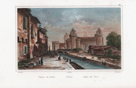 Palazzo dei Duchi. Ferrare. Palais des Ducs