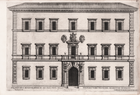 Palazzo delli Reverendi Monici di San Paol posto nella piazza …