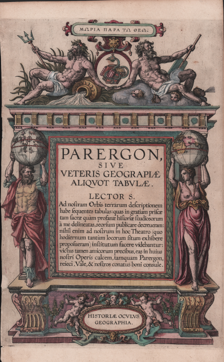 Parergon, Sive Veteris Geograpiae Aliquot Tabulae
