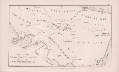 Part of the Kingdom of Naples - Provinces of Principato, …