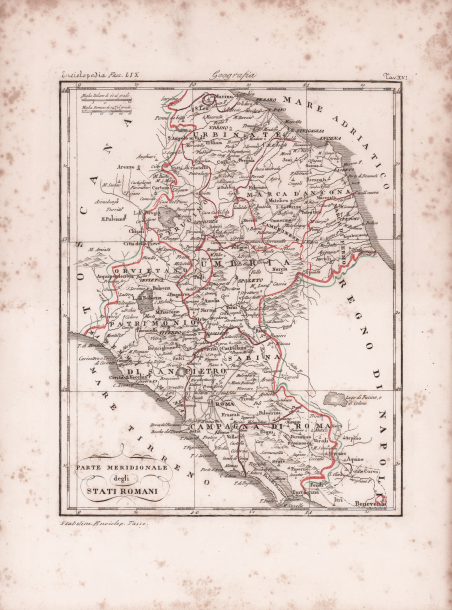 Parte Meridionale degli Stati Romani