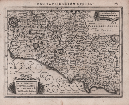 Patrimonio di S. Pietro, Sabina et Campagna di Roma olim …