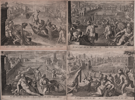 Pesche nell'Arno a Firenze