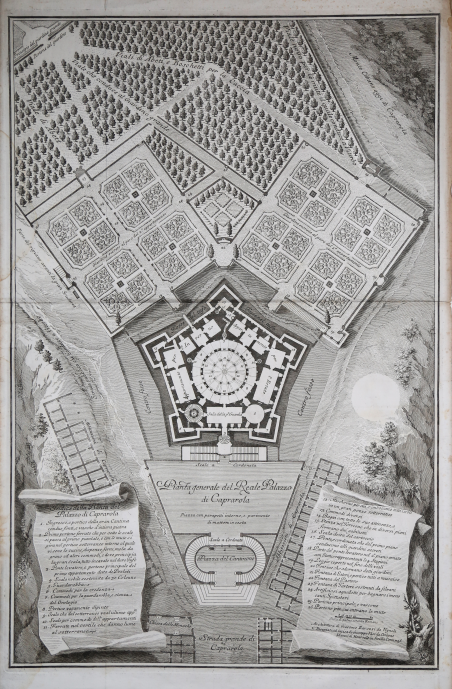 Pianta Generale del Reale Palazzo di Caprarola