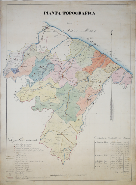 Pianta Topografica della Provincia di Urbino e Pesaro