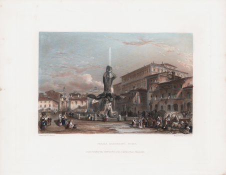 Piazza Barberini, Rome