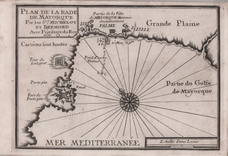 Plan de la Rade de Mayorque