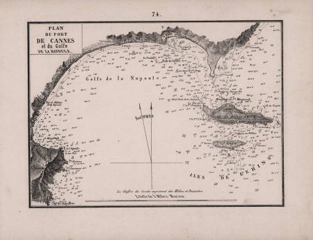 Plan du Port de Cannes et du Golfe de la …