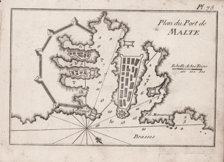 Plan du Port de Malte