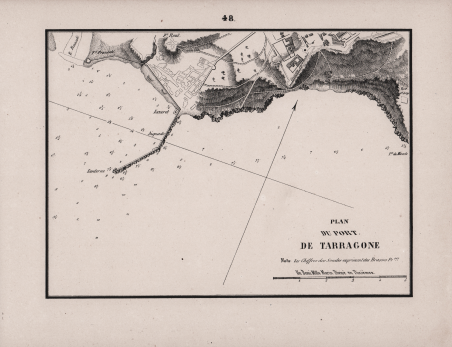 Plan du Port de Tarragone