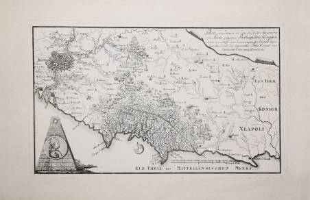 Plan von denen in den Sudlichen Gegenden von Rom gelegenen …